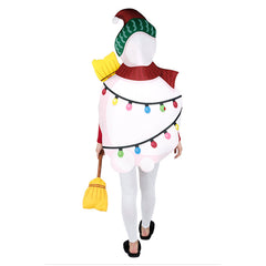 Kinder Schneemann-Cosplay-Kostüm für Halloween und Karnevalspartys