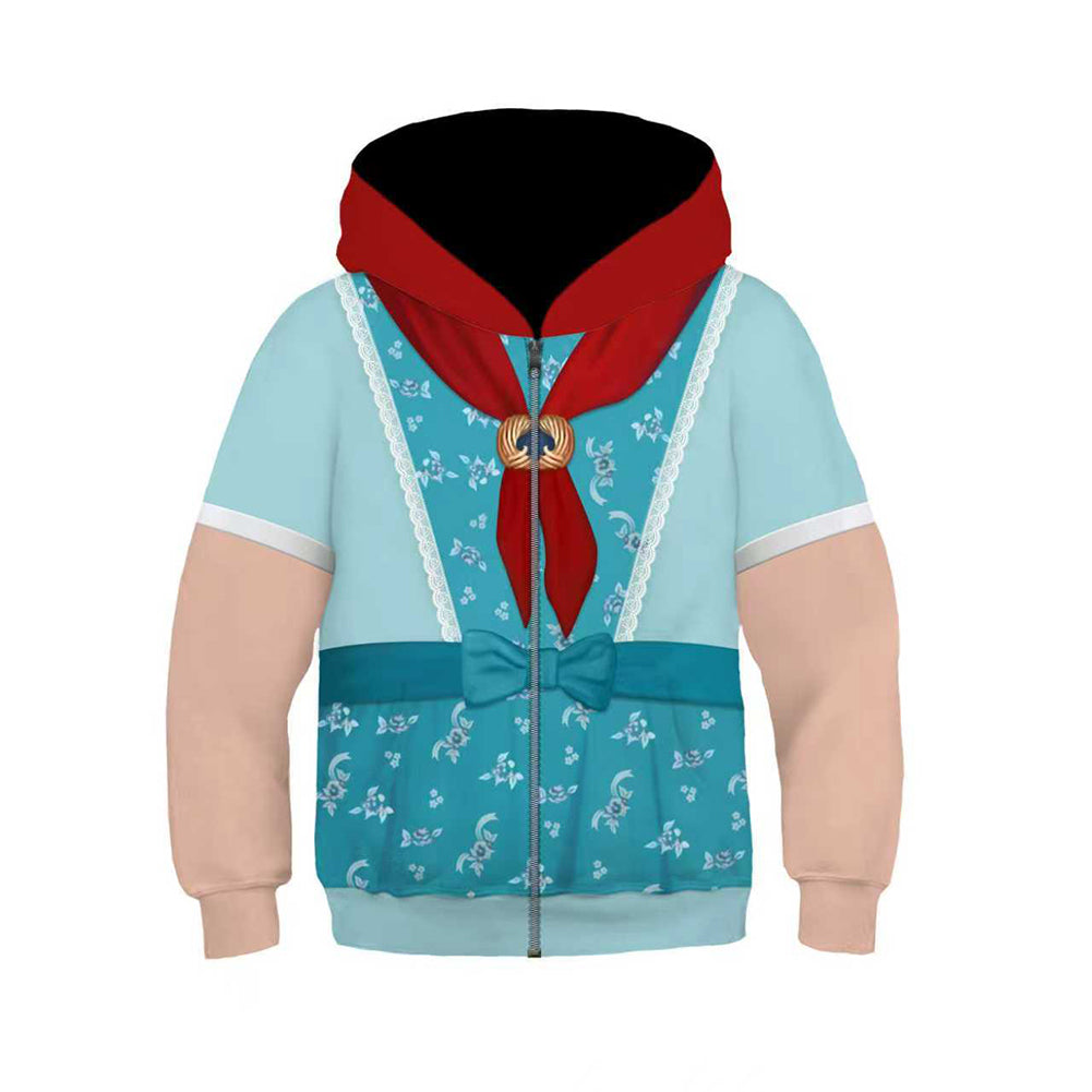 Kinder Stranger Things Holly Wheeler Cosplay Hoodie 3D Druck Kapuzensweatshirt Pullover