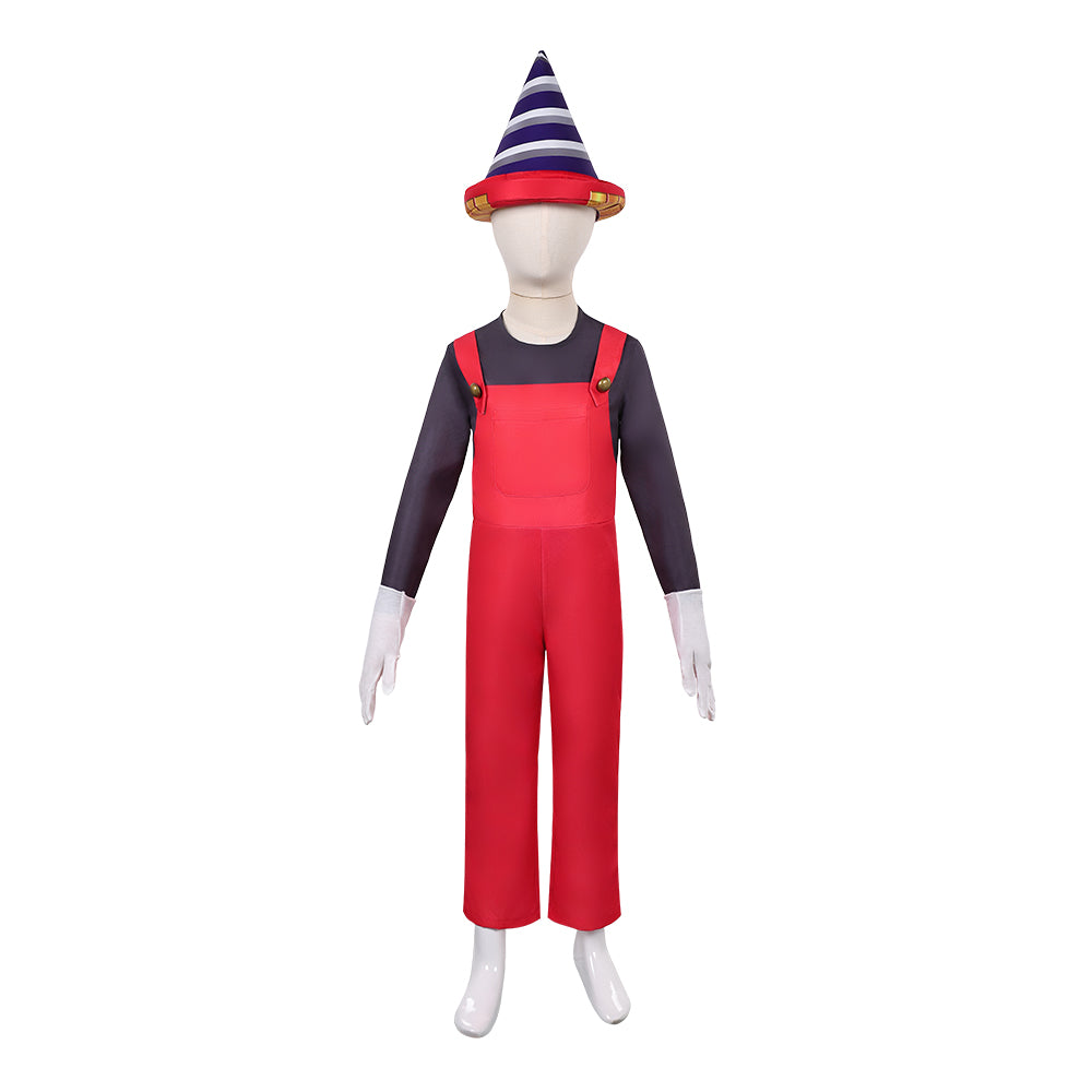 Kinder Super Mario Cosplay-Kostüm für Halloween Karneval oder Partys Mario