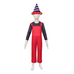 Kinder Super Mario Cosplay-Kostüm für Halloween Karneval oder Partys Mario