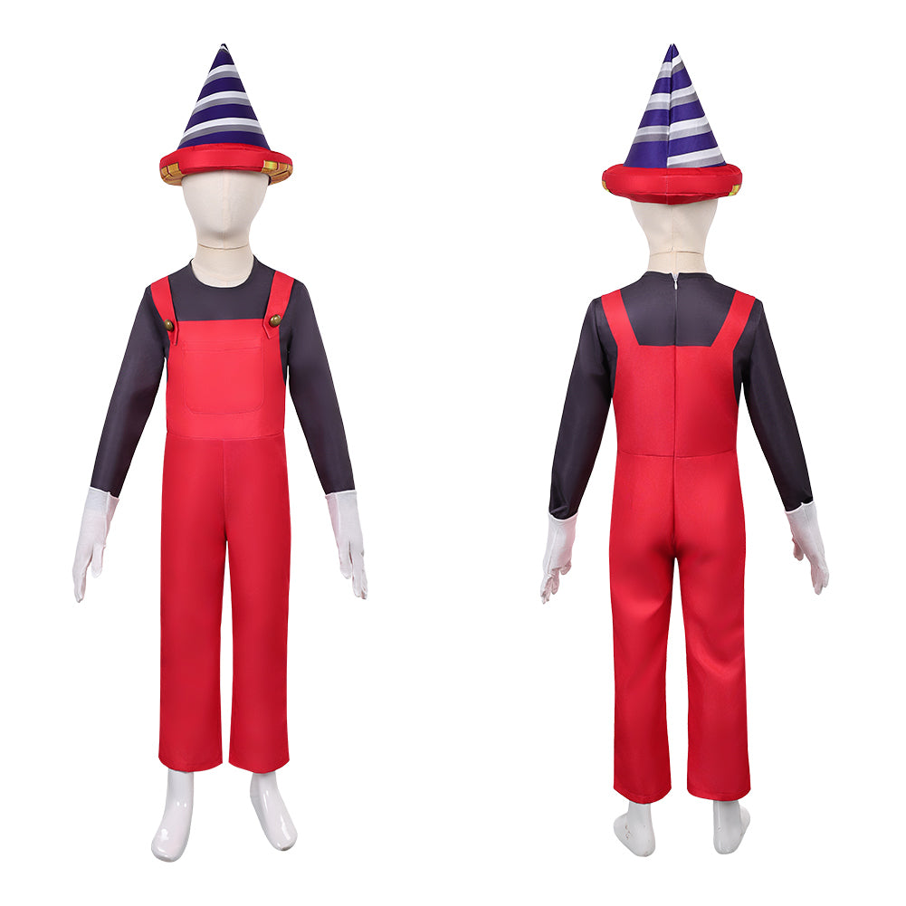 Kinder Super Mario Cosplay-Kostüm für Halloween Karneval oder Partys Mario