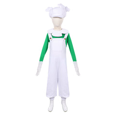 Kinder Super Mario Luigi Cosplay-Kostüm für Halloween Karneval und Partys