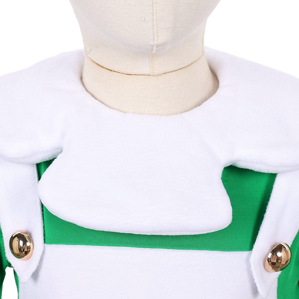 Kinder Super Mario Luigi Cosplay-Kostüm für Halloween Karneval und Partys