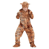Kinder Tiger Jumpsuit Cosplay Kostüm Outfits Halloween Karneval Anzug
