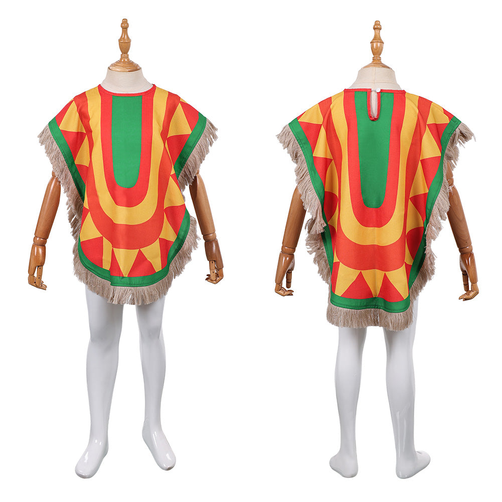 Kinder Tostarena Super Mario Cosplay Kostüm für Halloween Karneval und Partys