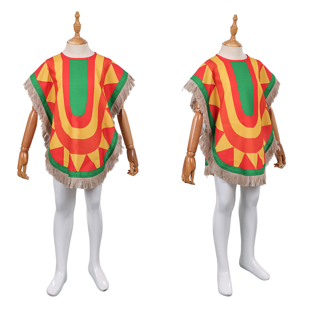 Kinder Tostarena Super Mario Cosplay Kostüm für Halloween Karneval und Partys