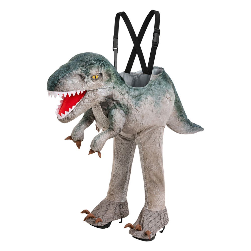 Kinder Tyrannosaurus rex Cosplay-Overall – Kostüm für Halloween und Karnevalspartys