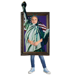 kinder und Erwachsene Statue of Liberty Cosplay-Kostüm für Halloween Karneval Partys