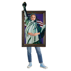 kinder und Erwachsene Statue of Liberty Cosplay-Kostüm für Halloween Karneval Partys