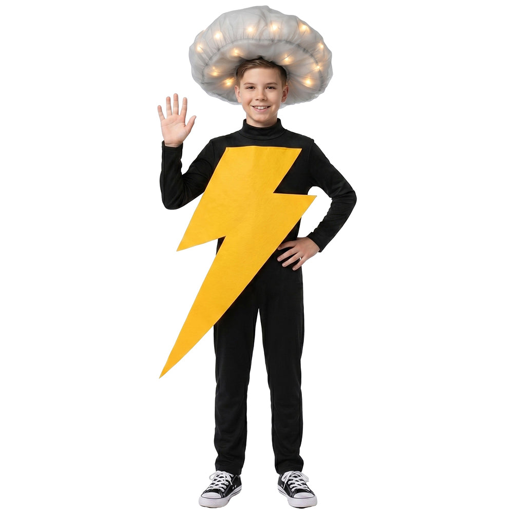 Kinder Wolken-Cosplay-Kostüm für Halloween, Karneval und Partys – Flash
