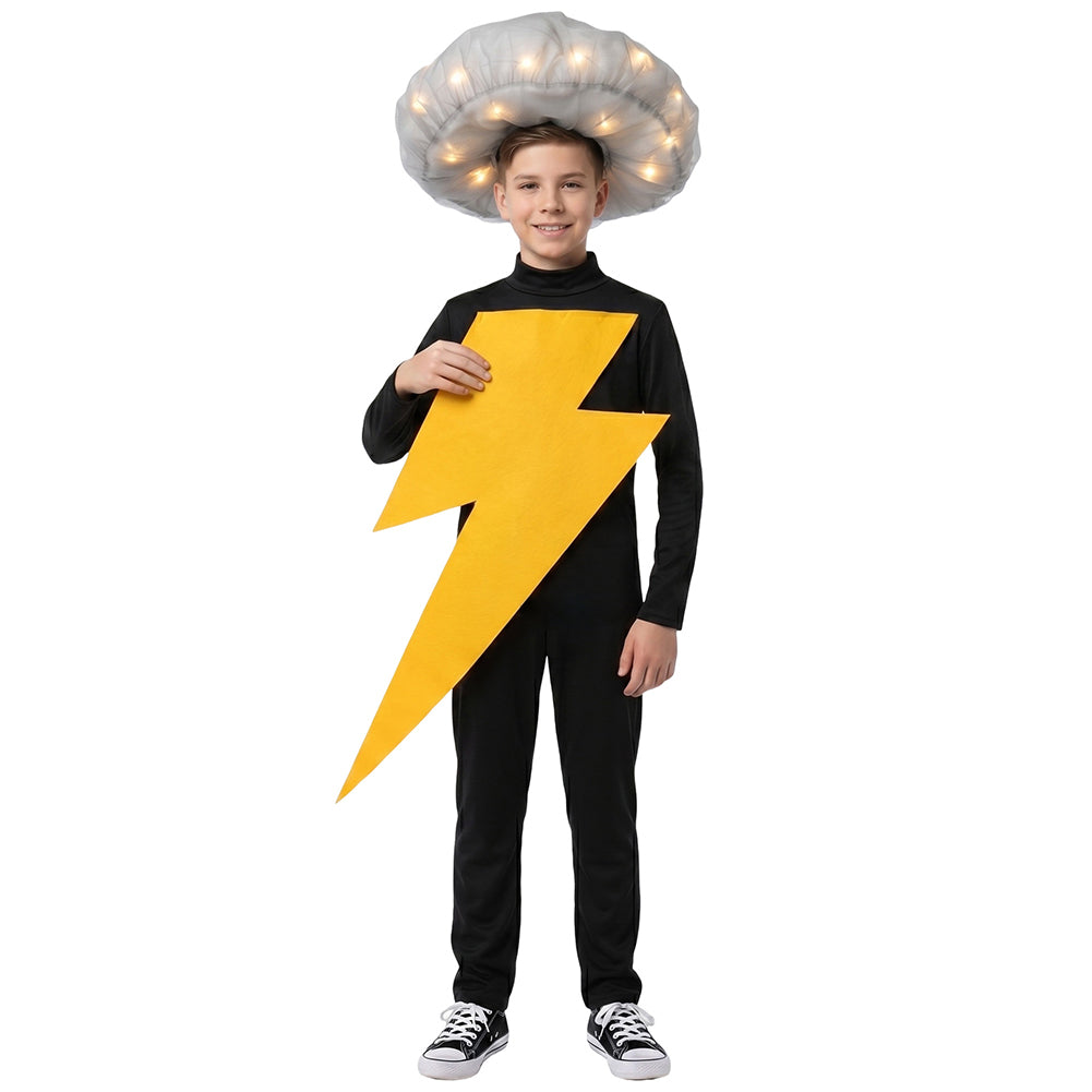 Kinder Wolken-Cosplay-Kostüm für Halloween, Karneval und Partys – Flash