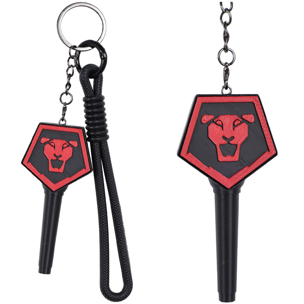 Kpop Demon Hunters Cheer Stick jinu Schlüsselanhänger Halloween Karneval Kostüm Zubehör