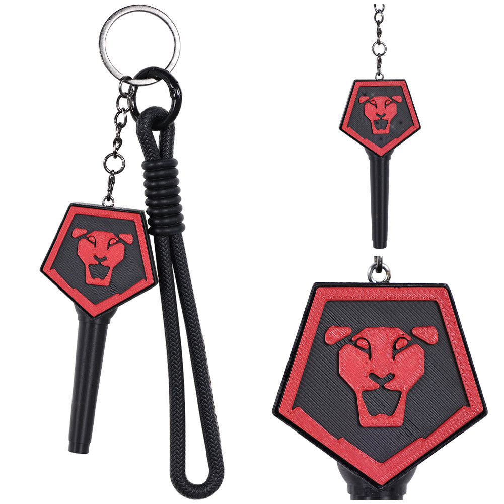 Kpop Demon Hunters Cheer Stick jinu Schlüsselanhänger Halloween Karneval Kostüm Zubehör