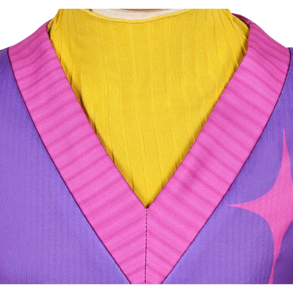 Kpop Demon Hunters Cosplay Kostüm Saja Boys Mystery Saja lila Outfits Cosplay