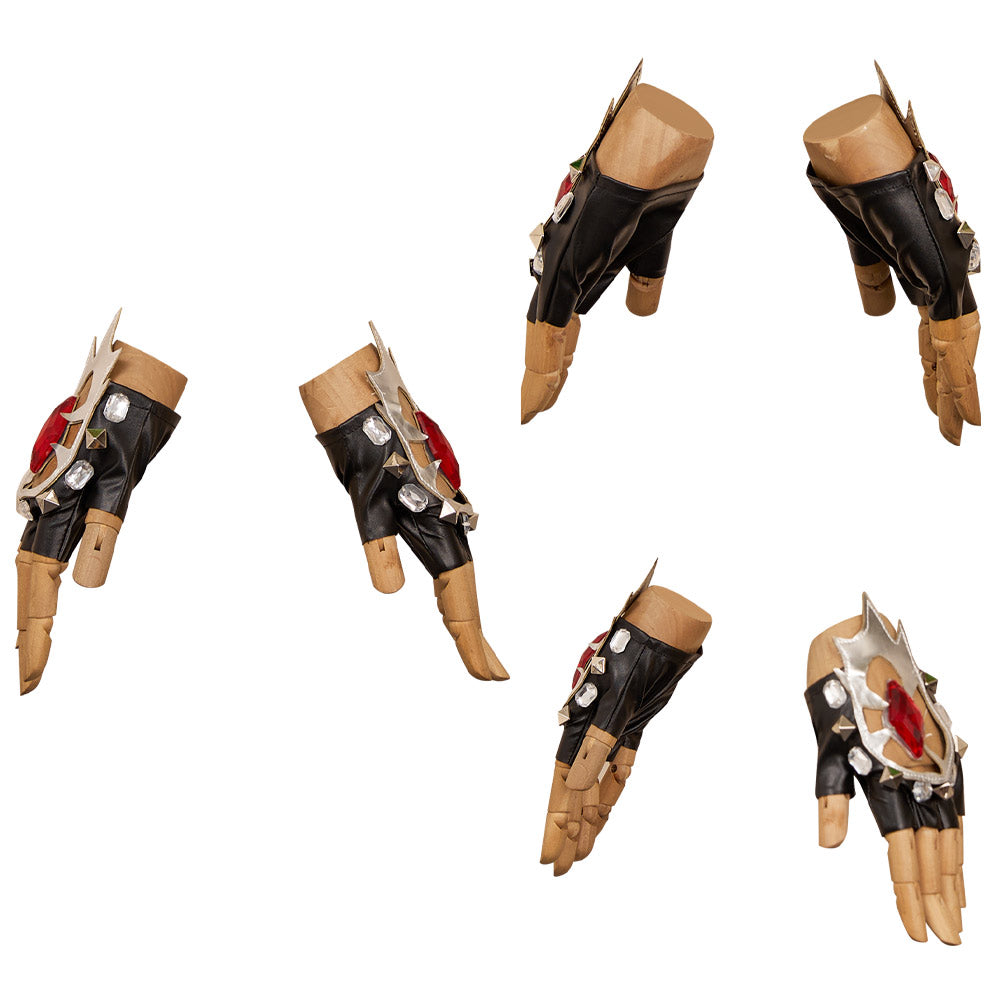 Kpop Demon Hunters Huntrix Mira Cosplay Handschuhe Halloween Karneval Kostüm Zubehör