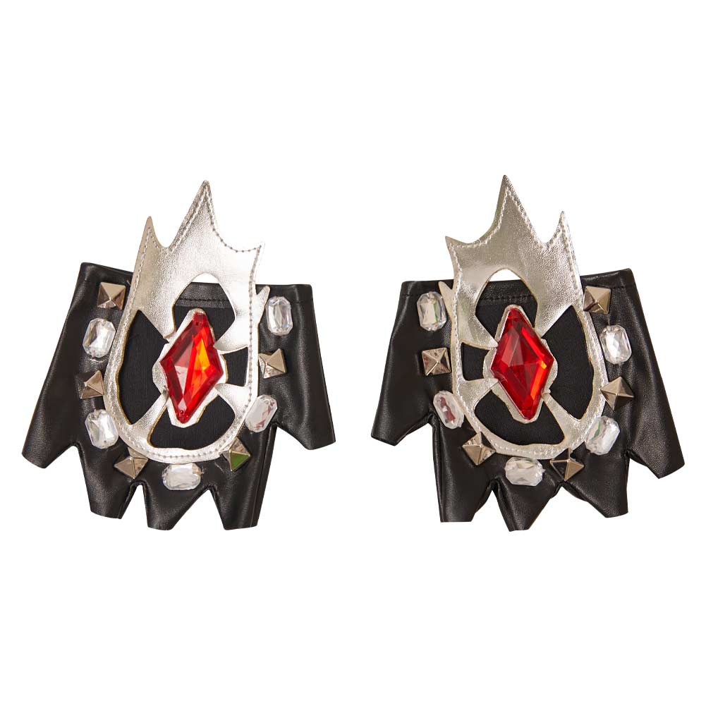 Kpop Demon Hunters Huntrix Mira Cosplay Handschuhe Halloween Karneval Kostüm Zubehör
