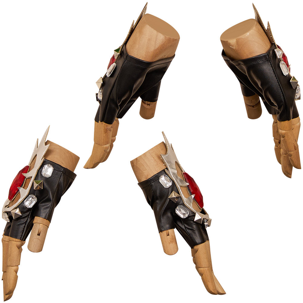 Kpop Demon Hunters Huntrix Mira Cosplay Handschuhe Halloween Karneval Kostüm Zubehör