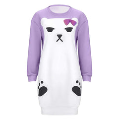 Kpop Demon Hunters Kinder Mädchen Mira Pajamas Cosplay‌ Halloween Karneval Kostüm