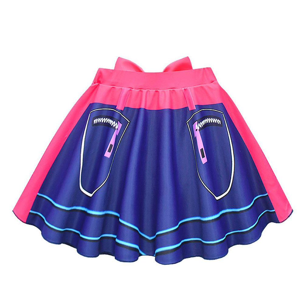 Kpop Demon Hunters Kinder Mädchen Rumi Badeanzug Cosplay Kostüm Halloween Karneval Party Anzug