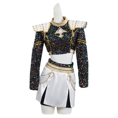 Kpop Demon Hunters Kinder Mädchen Zoey Cosplay Kostüm Halloween Karneval party Anzug