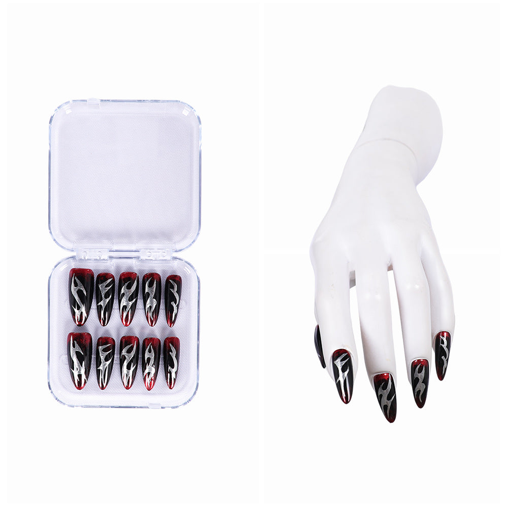 Kpop Demon Hunters Rumi Nail Halloween Karneval Kostüm Zubehör
