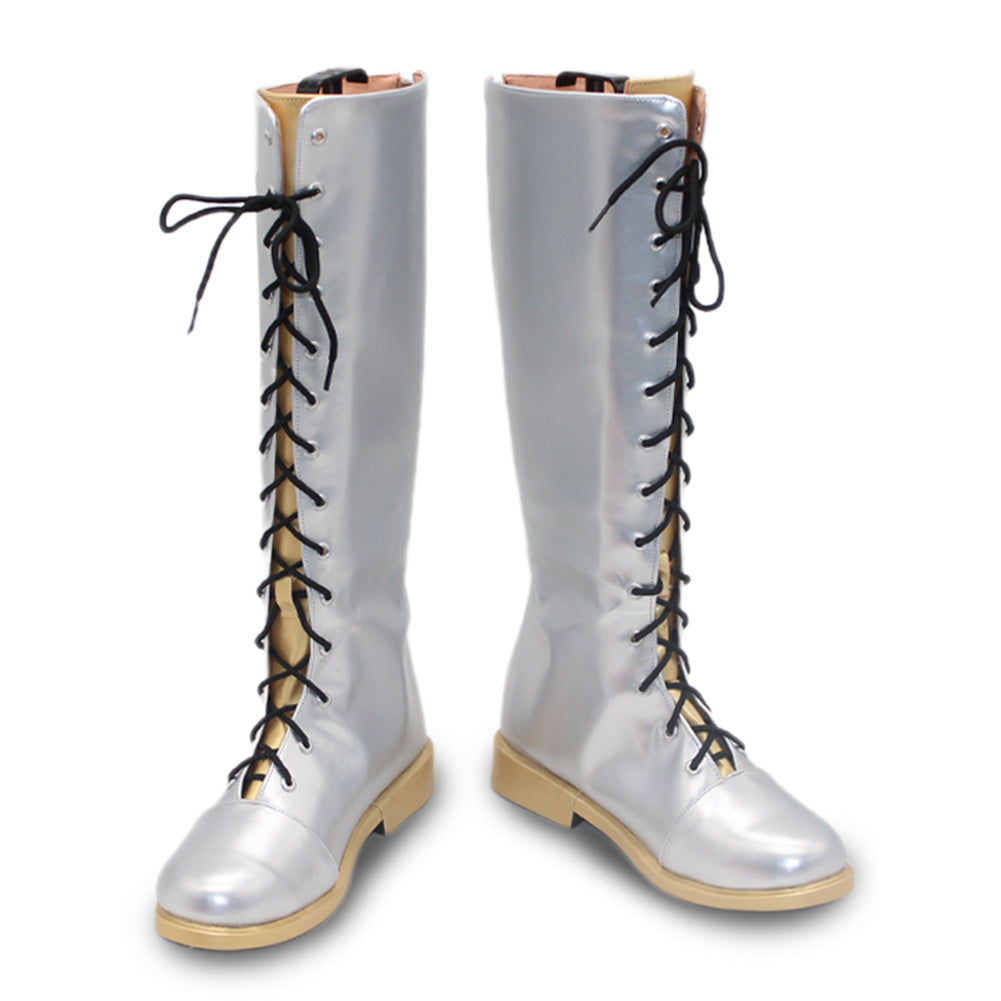 Kpop Demon Hunters Rumi Zoey Cosplay Schuhe Stiefel