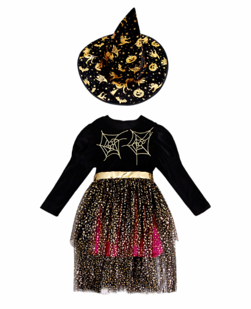 Wicked Kinder Mädchen Elphaba Hexe Kleid cosplay Kostüm Halloween Karneval Party Kostüm