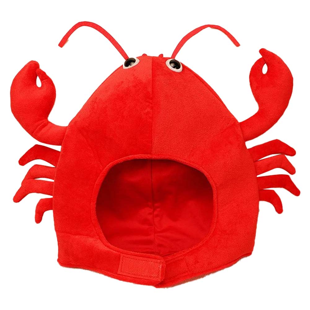 Lobster unisex Hummer-Cosplay-Hut – Accessoires für Halloween- und Karnevalskostüme