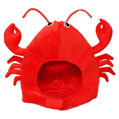 Lobster unisex Hummer-Cosplay-Hut – Accessoires für Halloween- und Karnevalskostüme