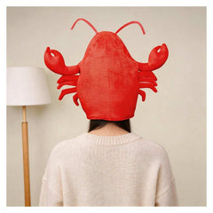 Lobster unisex Hummer-Cosplay-Hut – Accessoires für Halloween- und Karnevalskostüme