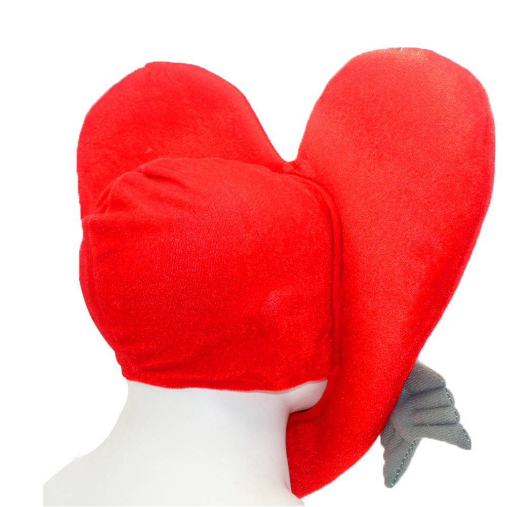 Love Herz Hut Kappe Kostüm Zubehör Outfits Halloween Karneval Anzug