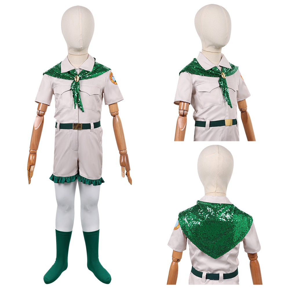 Mädchen Pfadfinder Uniform Die Wilde von Beverly Hills Girl Scouts Dschungel-Kostüm Cosplay Outfit