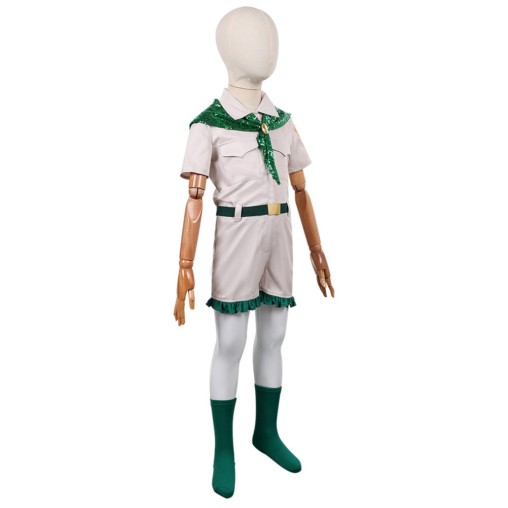 Mädchen Pfadfinder Uniform Die Wilde von Beverly Hills Girl Scouts Dschungel-Kostüm Cosplay Outfit
