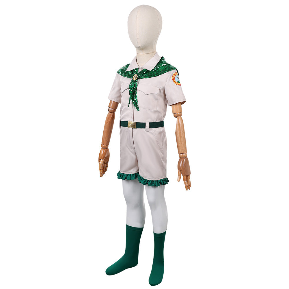 Mädchen Pfadfinder Uniform Die Wilde von Beverly Hills Girl Scouts Dschungel-Kostüm Cosplay Outfit