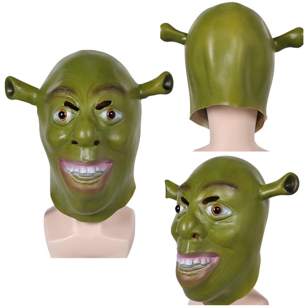 Maske Cosplay Latexmasken Helm Maskerade Halloween Party Kostüm Requisite Kostüm Shrek