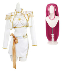 Kpop Demon Hunters Kinder Mädchen Mira Huntrix Cosplay Kostüm Halloween Karneval Party Anzug