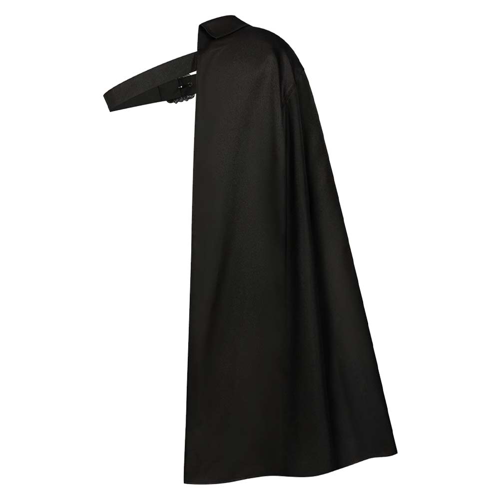 Mittelalter Halbter Schulterumhang, Steampunk Krieger Cape, Halloween Cosplay Kostüm, Bühnenoutfit für Erwachsene, Mittelalter Ritter Umhang