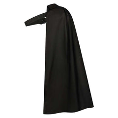 Mittelalter Halbter Schulterumhang, Steampunk Krieger Cape, Halloween Cosplay Kostüm, Bühnenoutfit für Erwachsene, Mittelalter Ritter Umhang
