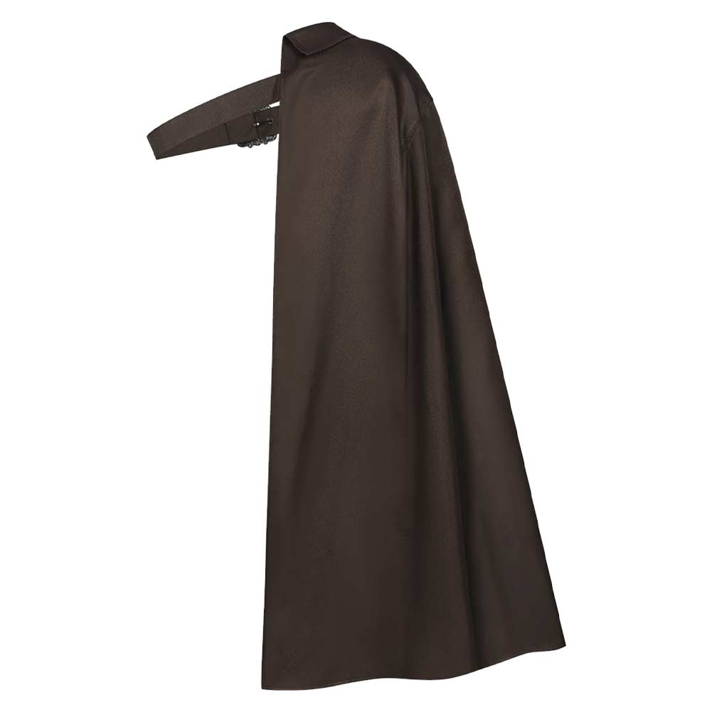 Mittelalter Halbter Schulterumhang, Steampunk Krieger Cape, Halloween Cosplay Kostüm, Bühnenoutfit für Erwachsene, Mittelalter Ritter Umhang