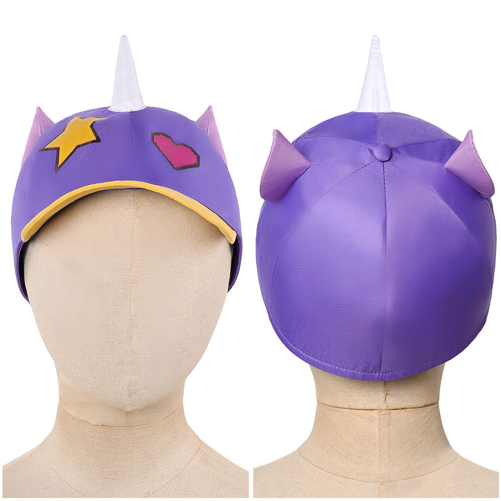 My Little Pony Rarity-Cosplay-Hut – Halloween- und Karnevalskostüm-Accessoires