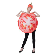 Obst Cosplay Plüschtiere Cartoon weiche Tomate Kostüm Maskottchen Geburtstag Weihnachten Geschenk