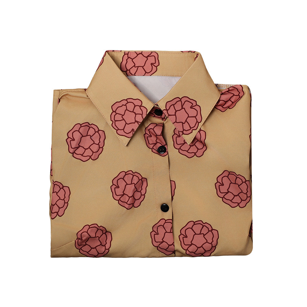 One Piece Damen Shirt Tashigi Cosplay-Kostüm für Halloween Karneval oder Partys