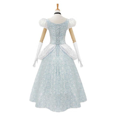 Prinzessin Cinderella blau Kleid Damen Cosplay Outfit
