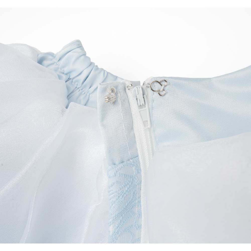 Prinzessin Cinderella blau Kleid Damen Cosplay Outfit