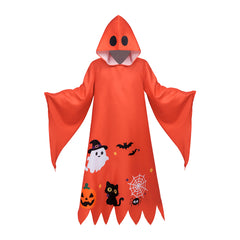 Pumpkin Robe Halloween Kürbis Orange Umfang Halloween Fasching Outfit