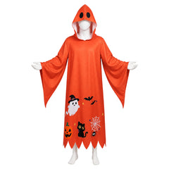 Pumpkin Robe Halloween Kürbis Orange Umfang Halloween Fasching Outfit