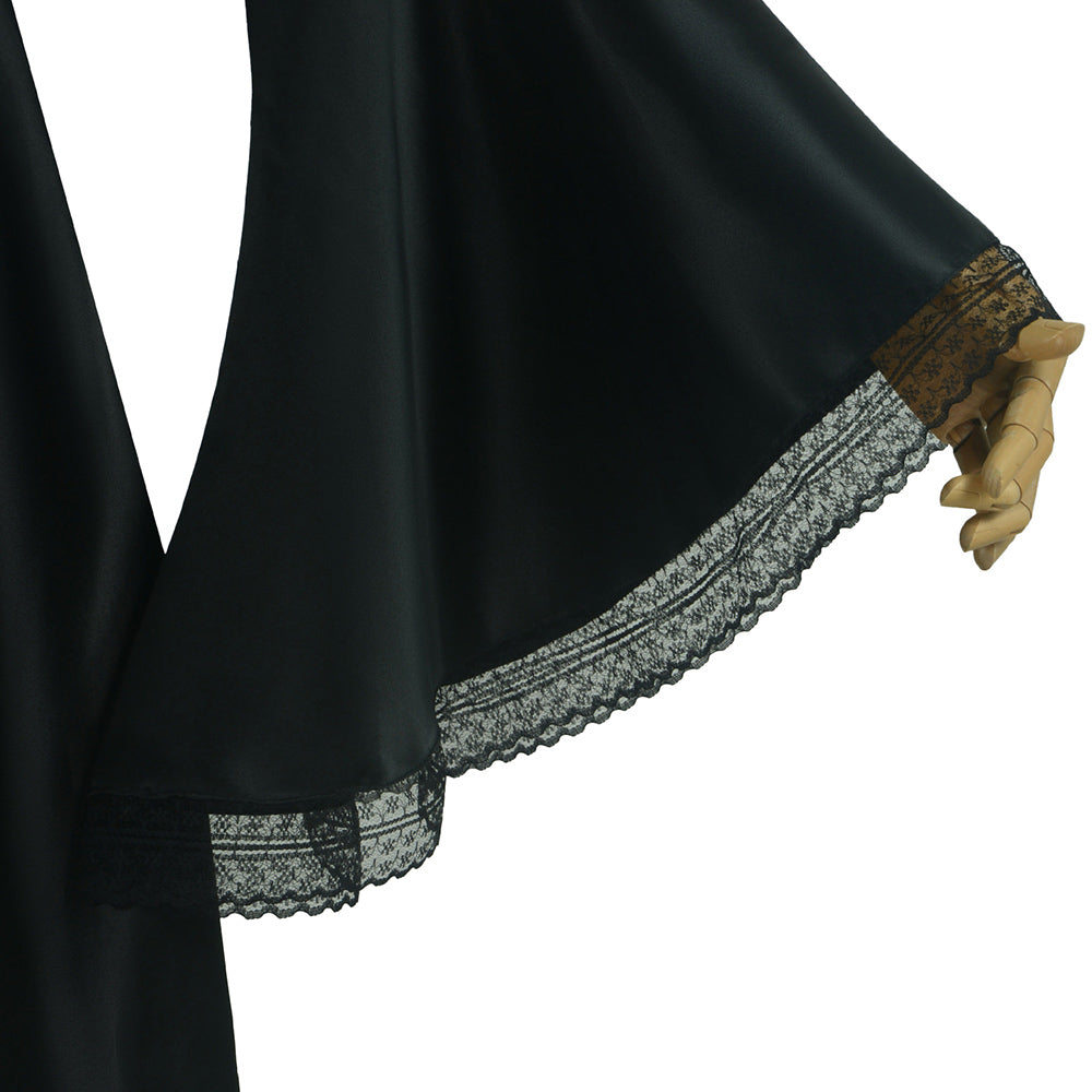 Retro Gothic Kleider Damen Mittelalterliches Kleid 
