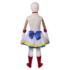 Sailor Moon Kinder Mädchen Kleine Prinzessin Kleid Cosplay Kostüm Kostüme Halloween Karneval Anzug
