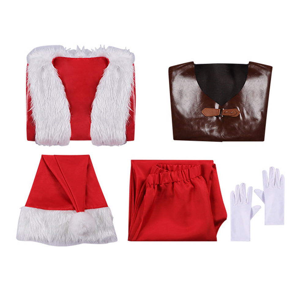 Santa Clous Kostüm Weihnachten Kostüm Violent Night Santa Outfit