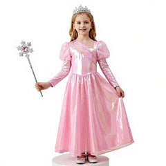 Wicked Kinder Mädchen Glinda Kleid Cosplay Kostüm Halloween Karneval Party Anzug